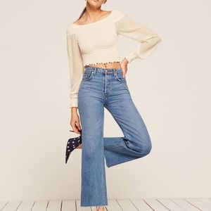 Reformation Tops - Reformation Sandy Crop Top Reformation Tops - Reformation Sandy Crop Top